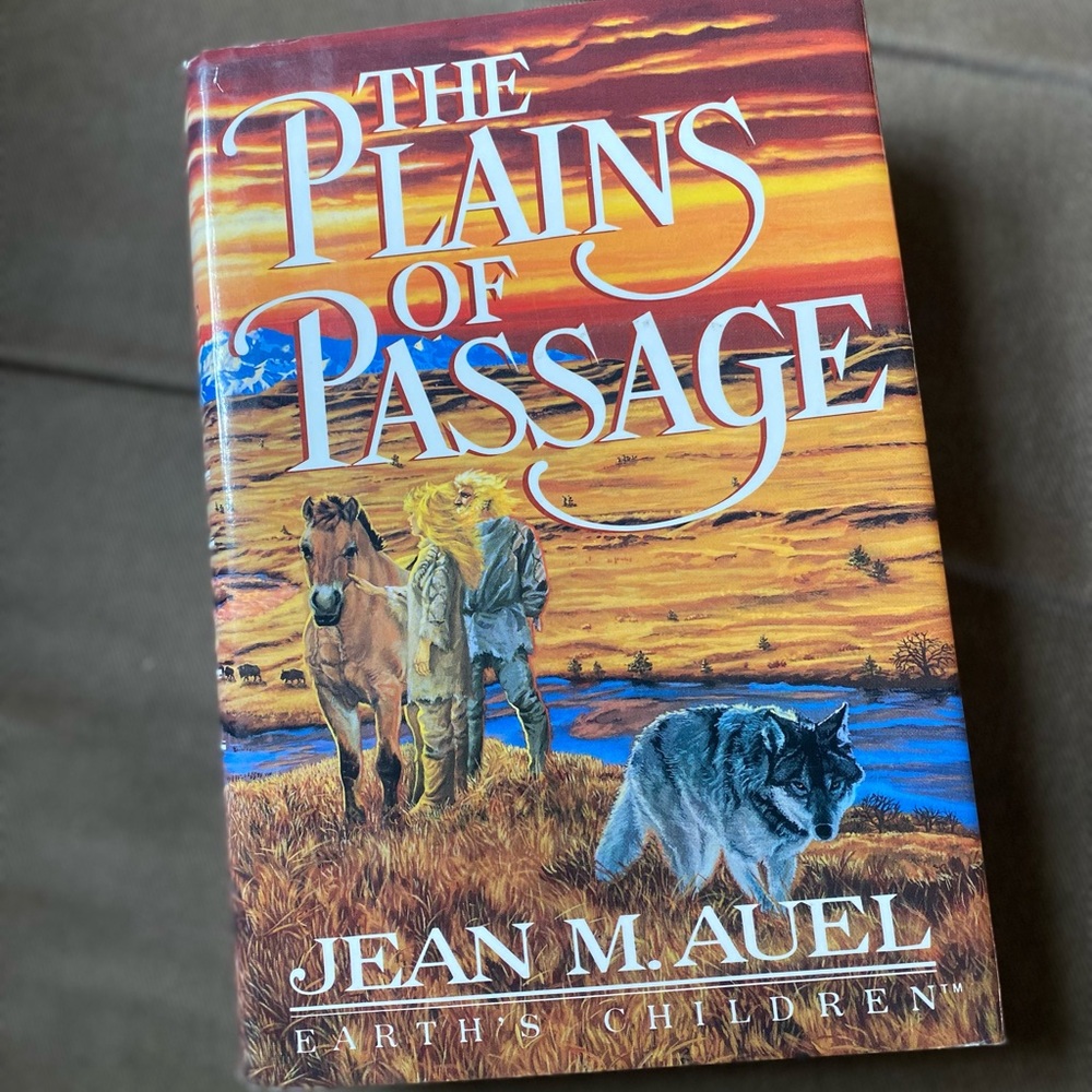 First Edition The Plains of Passage Jean M. Auel Signed
